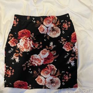 Floral skirt